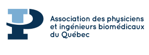 Logo de l'association des physiciens et ingénieurs biomédicaux du Québec