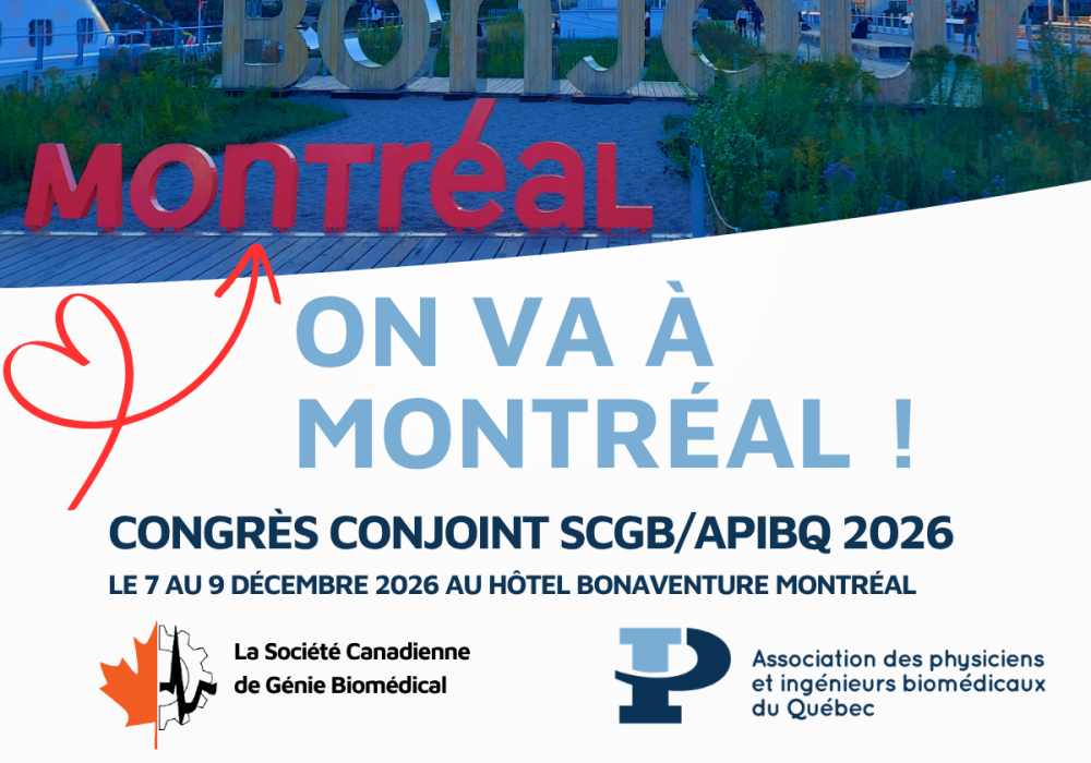 Conférence conjointe SCGB / APIBQ 2026