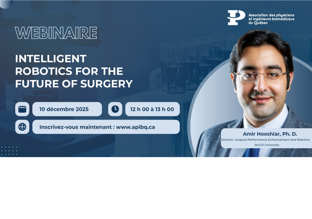Webinaire | Intelligent Robotics for the future of Surgery