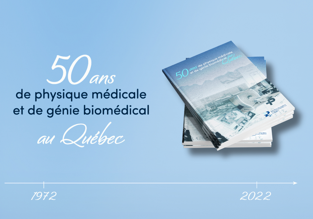 Lancement du livre 50 ans de physique médicale et de génie biomédical au Québec
